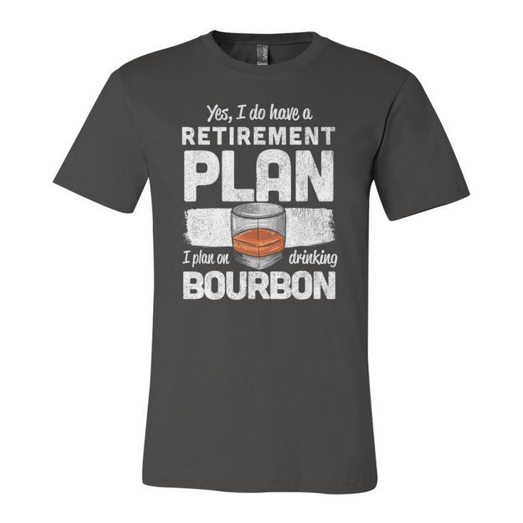 Kentucky Bourbon Whiskey Retirement Malt Whisky Retiree Jersey T-Shirt