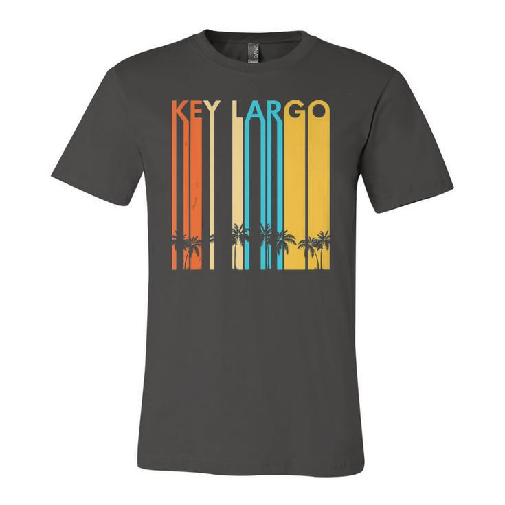 Key Largo Florida Retro Vintage Home  Jersey T-Shirt