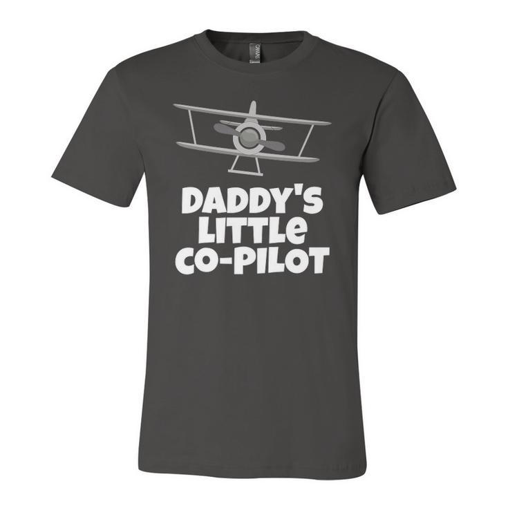 Kids Daddys Little Co Pilot Kids Airplane Jersey T-Shirt