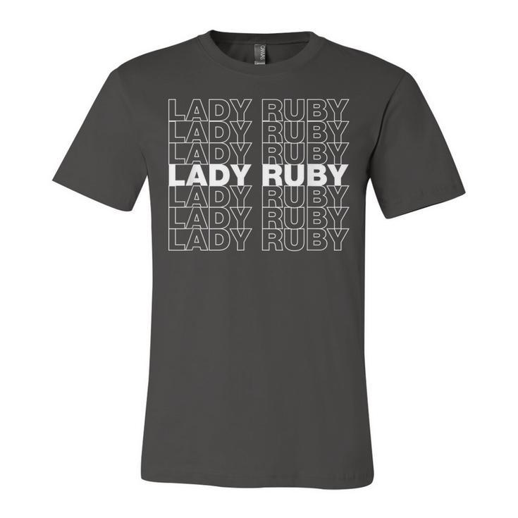 Lady Ruby I Stand With Lady Ruby Freeman  Unisex Jersey Short Sleeve Crewneck Tshirt