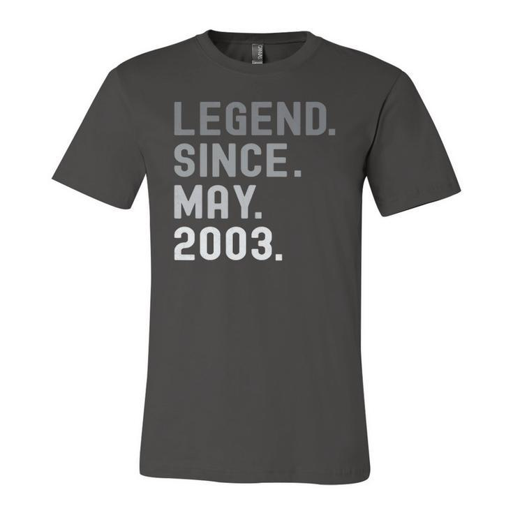 Legend Since May 2003 19 Years Old 19Th Birthday Jersey T-Shirt