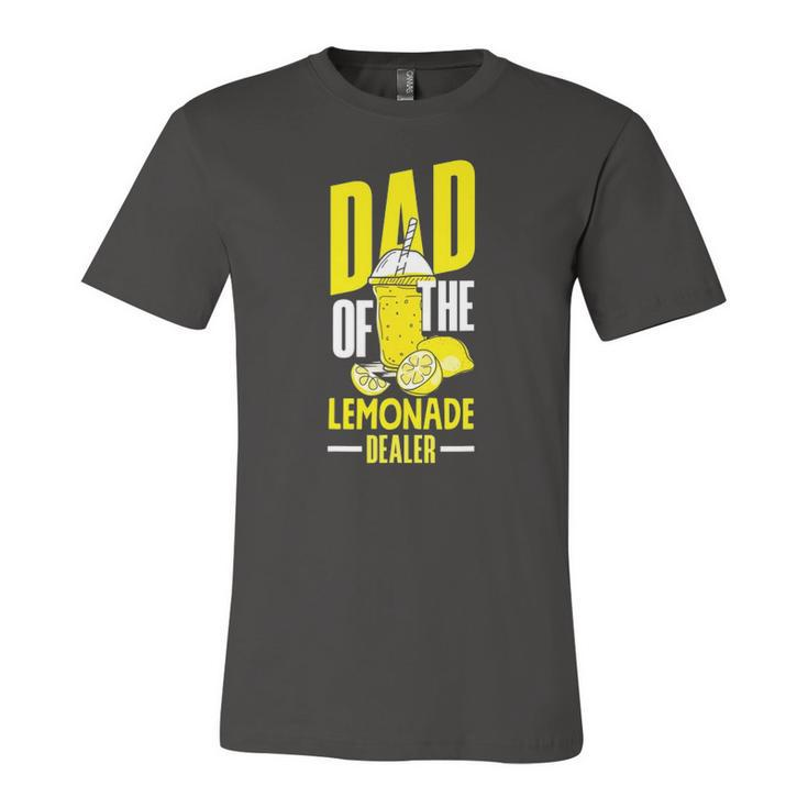 Lemonade Stand Juice Store Dad Of The Lemonade Dealer Jersey T-Shirt