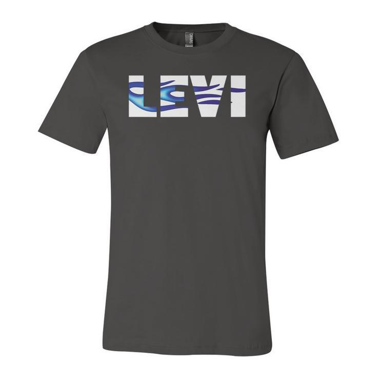 Levi Name Cool Auto Detailing Flames So Fast Jersey T-Shirt