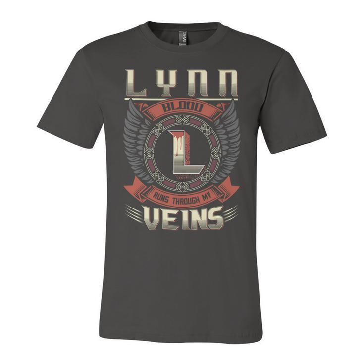 Lynn Blood  Run Through My Veins Name V6 Unisex Jersey Short Sleeve Crewneck Tshirt