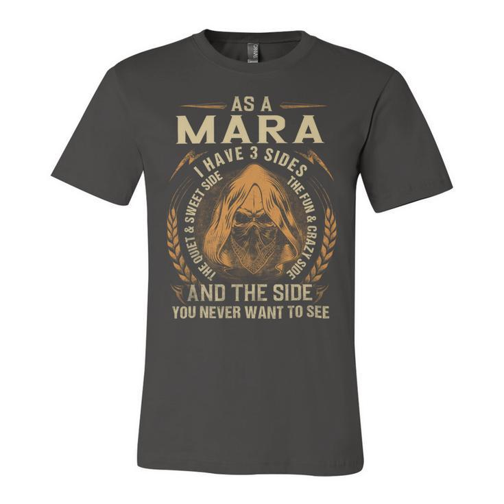 Mara Name Shirt Mara Family Name Unisex Jersey Short Sleeve Crewneck Tshirt