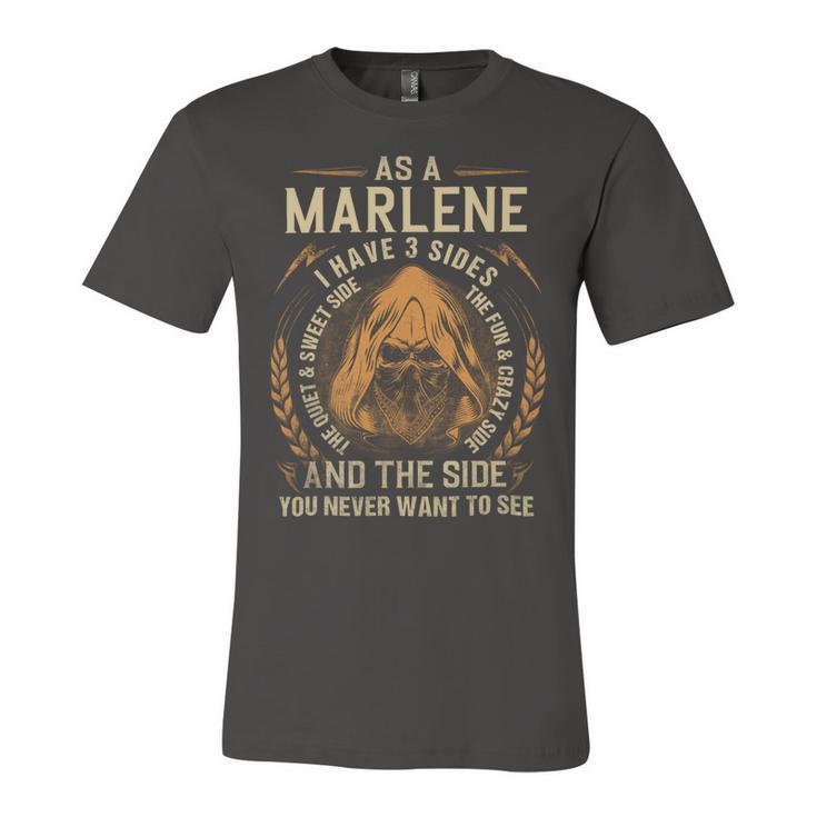 Marlene Name Shirt Marlene Family Name V4 Unisex Jersey Short Sleeve Crewneck Tshirt