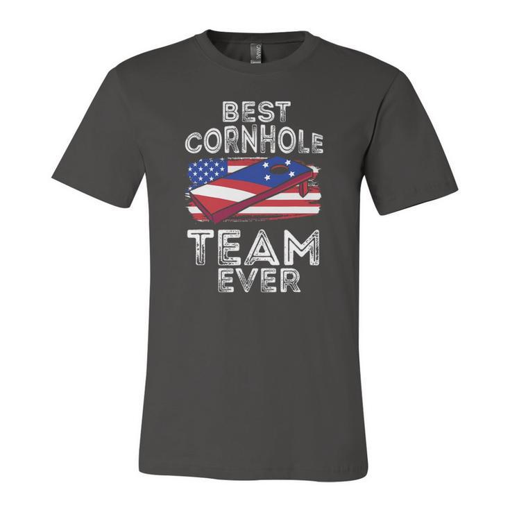 Matching Cornhole For Tournament Best Cornhole Team Jersey T-Shirt