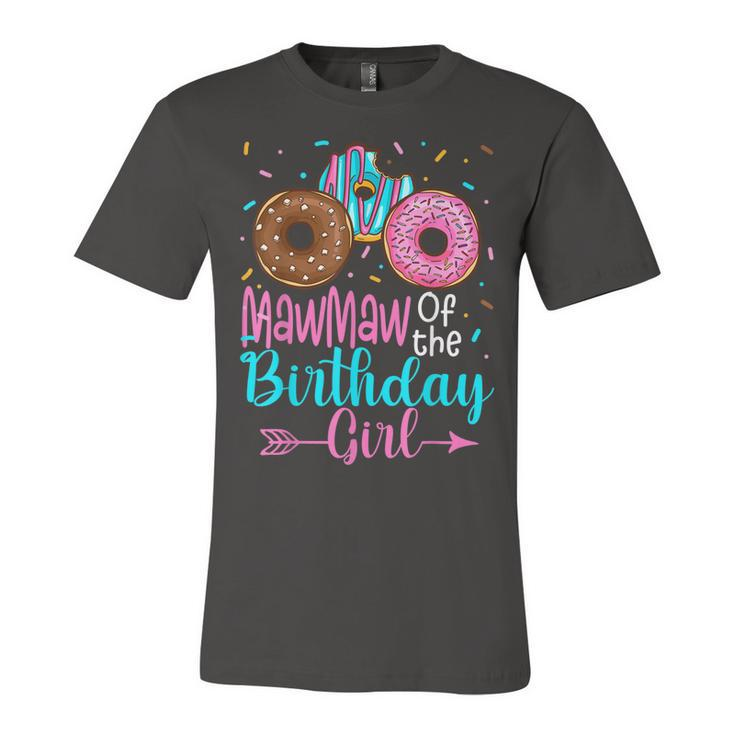 Mawmaw Of The Birthday Girl Donut Party Family Matching  Unisex Jersey Short Sleeve Crewneck Tshirt