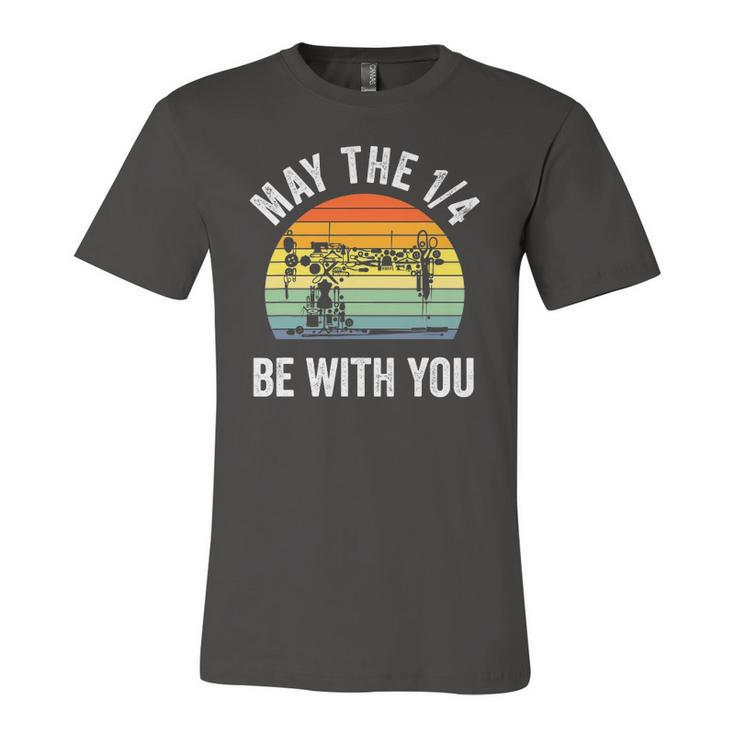 May The 14 Be With You Sewing Machine Quilting Vintage Jersey T-Shirt