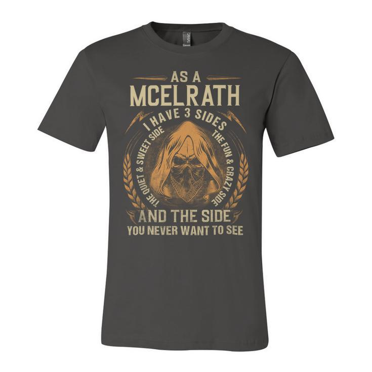 Mcelrath Name Shirt Mcelrath Family Name Unisex Jersey Short Sleeve Crewneck Tshirt