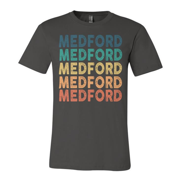 Medford Name Shirt Medford Family Name Unisex Jersey Short Sleeve Crewneck Tshirt