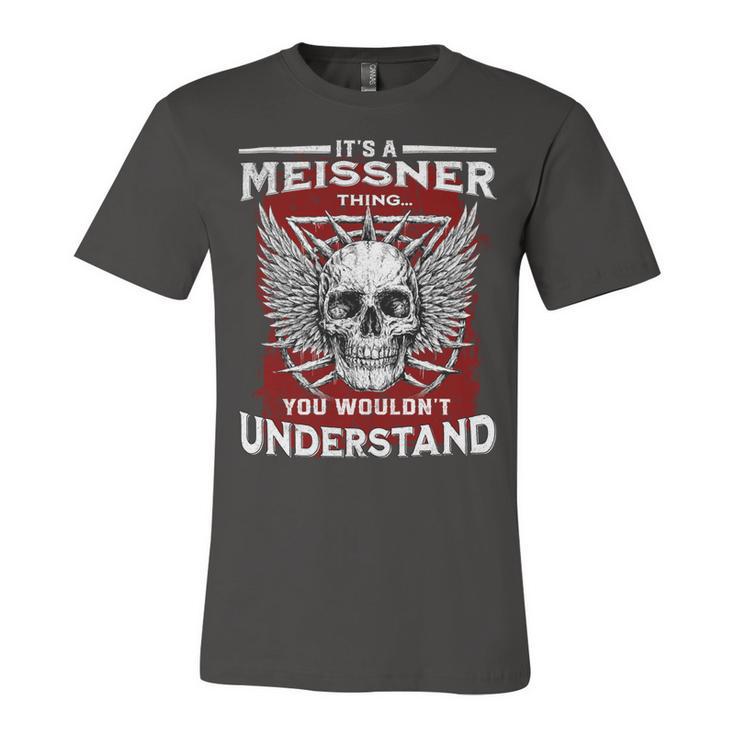 Meissner Name Shirt Meissner Family Name V3 Unisex Jersey Short Sleeve Crewneck Tshirt