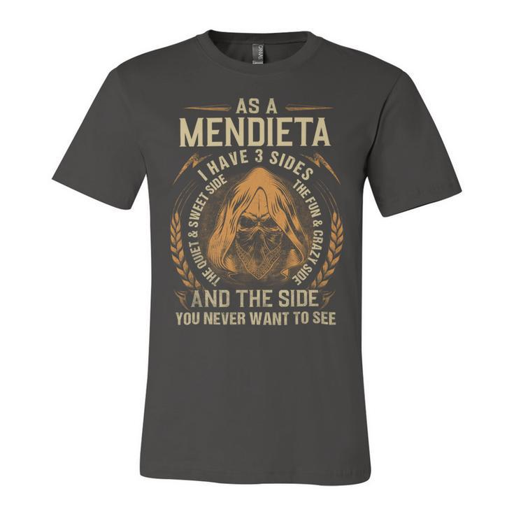 Mendieta Name Shirt Mendieta Family Name V2 Unisex Jersey Short Sleeve Crewneck Tshirt
