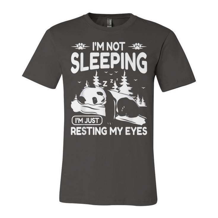 Mens Im Not Sleeping Im Just Resting My Eyes Dad Apparel  Unisex Jersey Short Sleeve Crewneck Tshirt