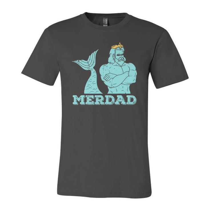 Merdad Security Merman Mermaids Daddy Fathers Day Dad Jersey T-Shirt