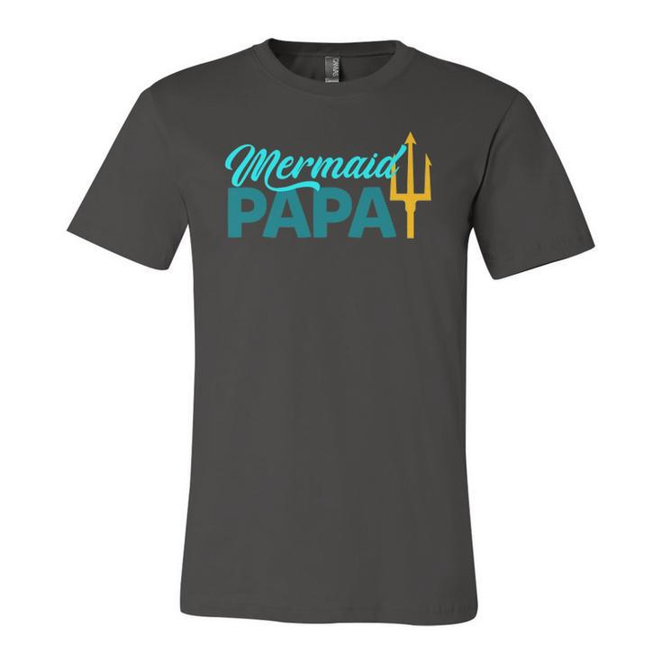 Mermaid Papa Mermaid Security Party Jersey T-Shirt