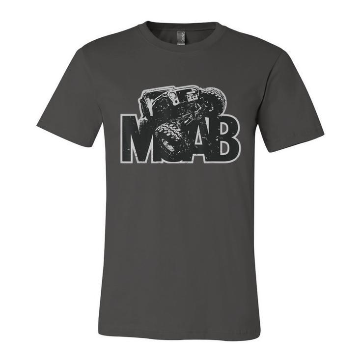 Moab Utah Off Road 4Wd Rock Crawler Adventure Design  Unisex Jersey Short Sleeve Crewneck Tshirt