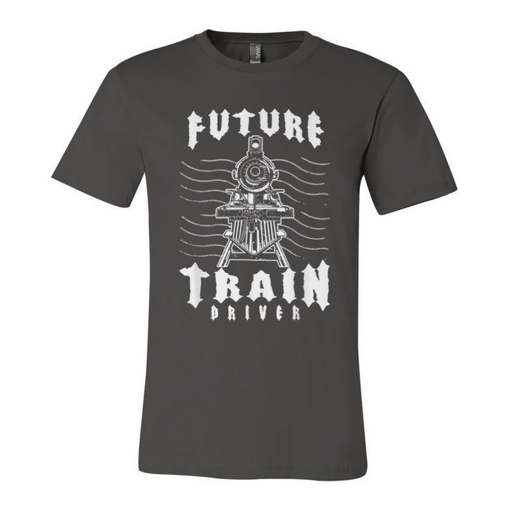 Model Steam Engine Collector Train Lover Future Train Driver  Unisex Jersey Short Sleeve Crewneck Tshirt