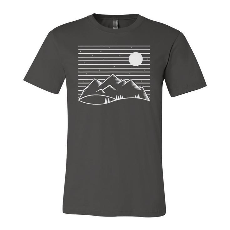 Mountains Nature Outdoor Adventure Nature Lover Jersey T-Shirt