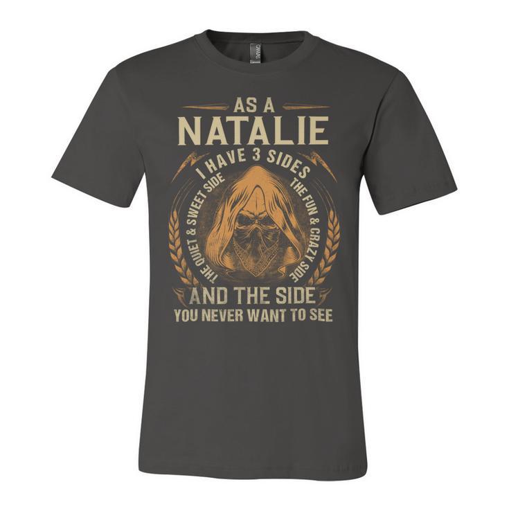 Natalie Name Shirt Natalie Family Name Unisex Jersey Short Sleeve Crewneck Tshirt