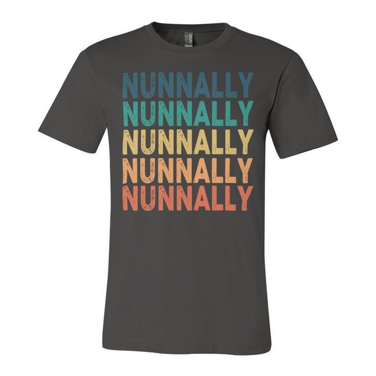 Nunnally Name Shirt Nunnally Family Name Unisex Jersey Short Sleeve Crewneck Tshirt