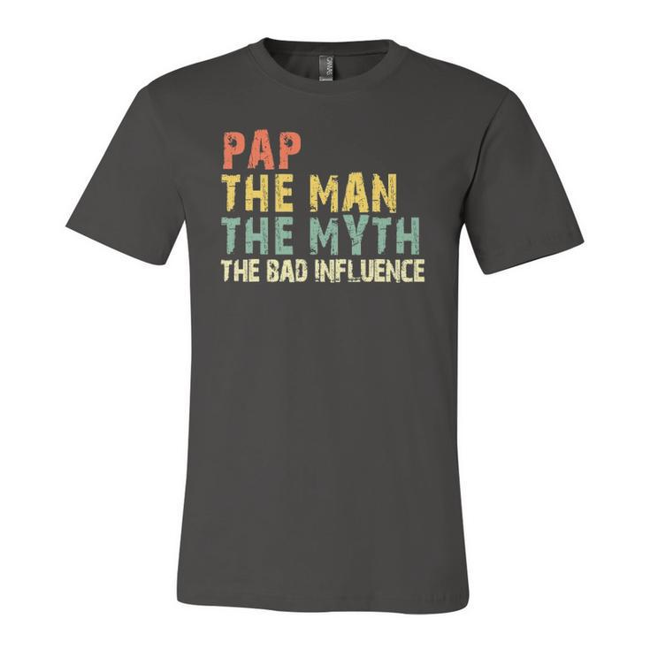Pap The Man Myth Bad Influence Vintage Jersey T-Shirt