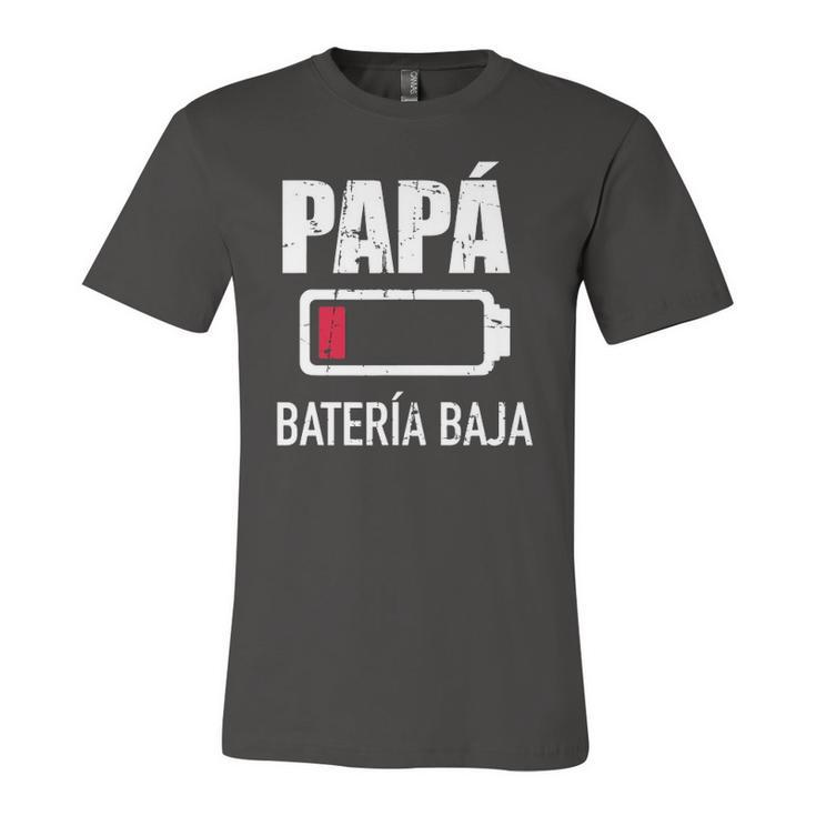 Papá Batería Baja Para Día Del Padre Jersey T-Shirt