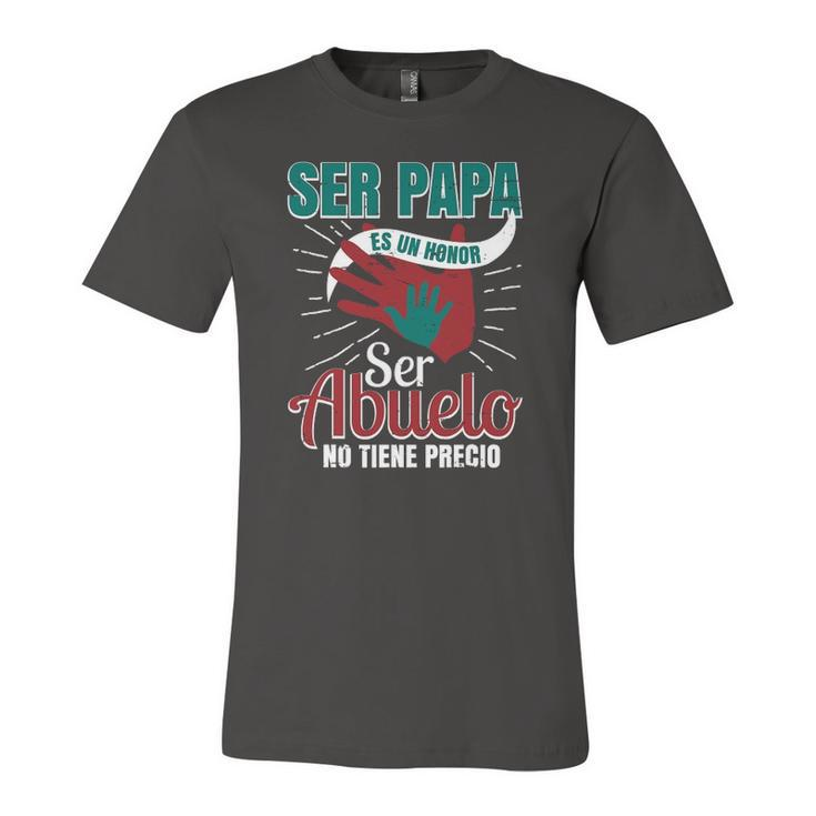 Papa Es Un Honor Ser Abuelo No Tiene Precio Grandpa Product Jersey T-Shirt