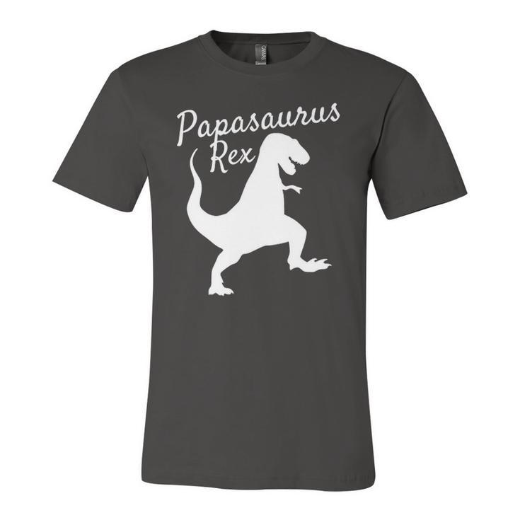 Papa Saurus Rex Dinosaur Pajamas Jersey T-Shirt