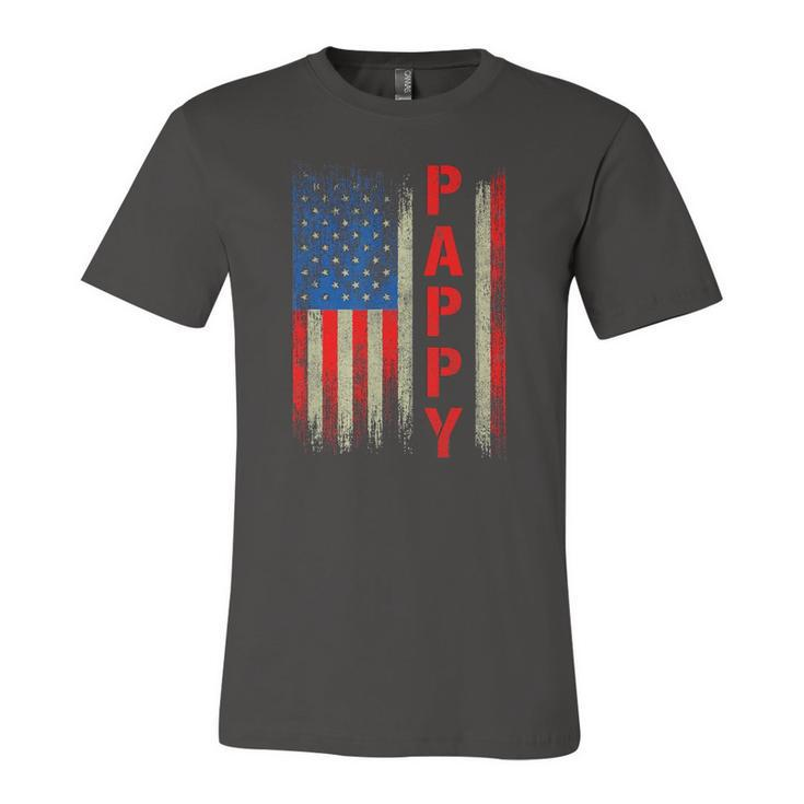 Pappy America Flag Fathers Day Jersey T-Shirt