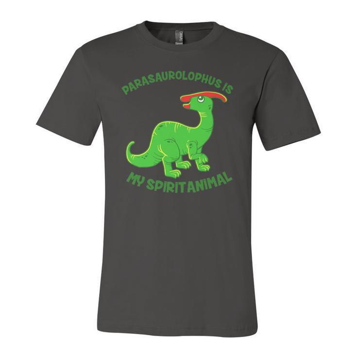 Parasaurolophus Is My Spirit Animal Cute Jurassic Jersey T-Shirt