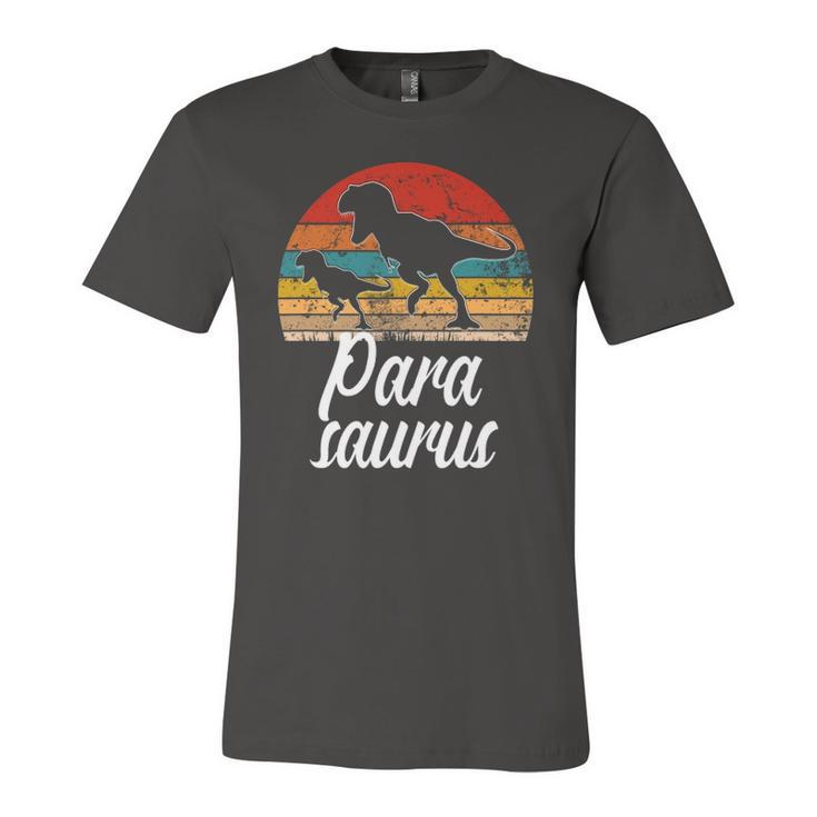 Parasaurus Paraprofessional Dinosaur Vintage Jersey T-Shirt
