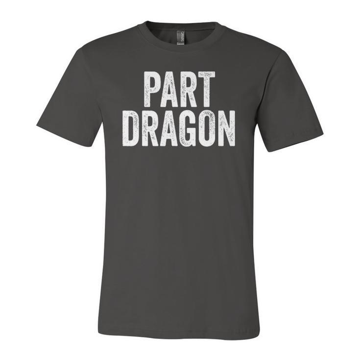 Part Dragon Dragonkin Otherkin Dragon Kin Jersey T-Shirt