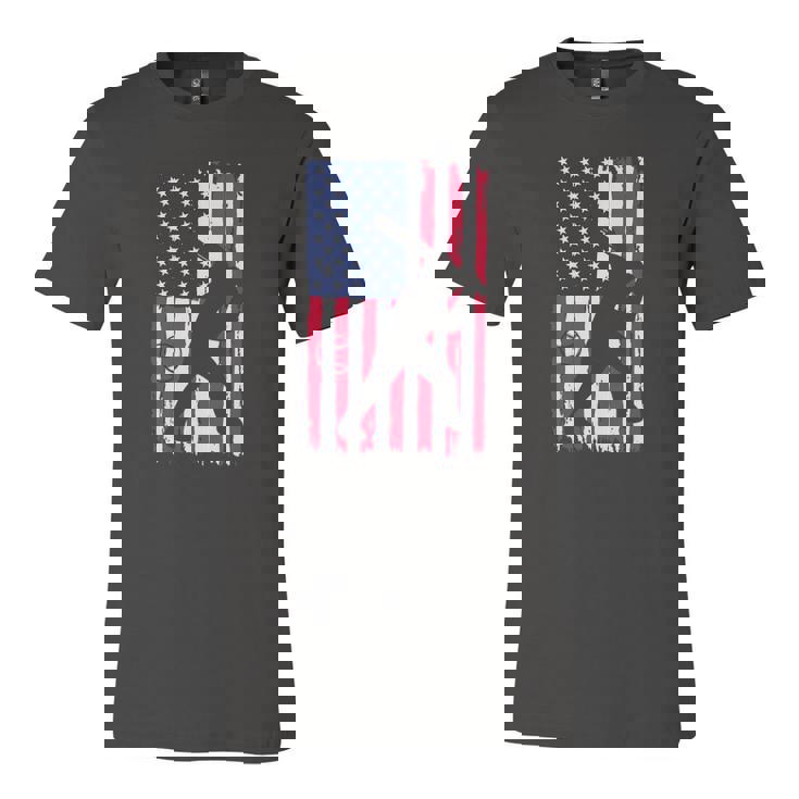 Patriotic Us Baseball American Flag Apparel Jersey T-Shirt