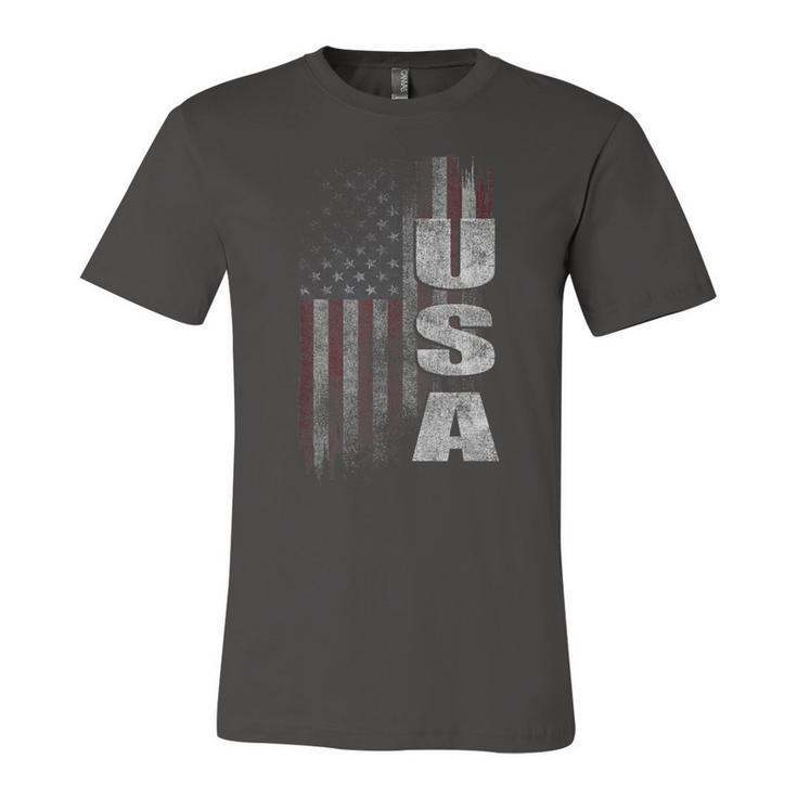 Patriotic Usa American Flag V2 Jersey T-Shirt