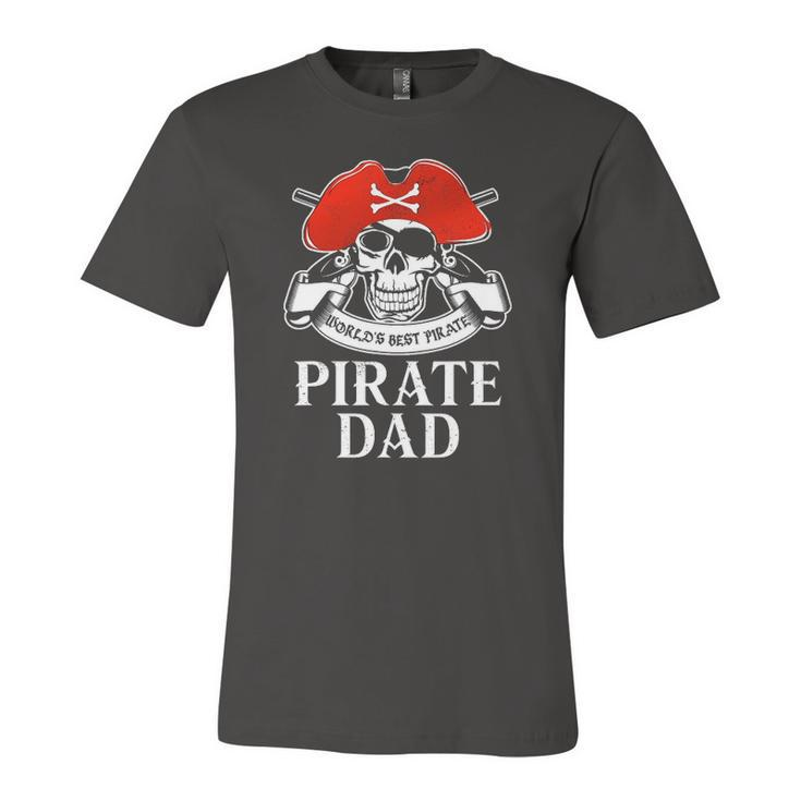Pirate Dad Worlds Best Pirate Jersey T-Shirt