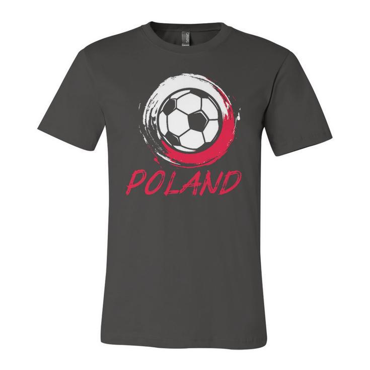 Poland Polish Soccer Jersey I Flag Football Jersey T-Shirt