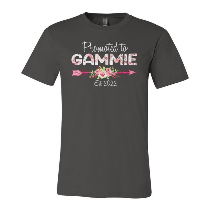 Promoted To Gammie Est 2022 Tee Cute Jersey T-Shirt