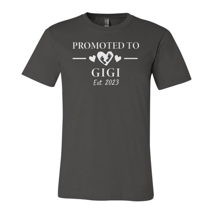 Promoted To Gigi 2023 Gigi Pregnancy Announcement Jersey T-Shirt