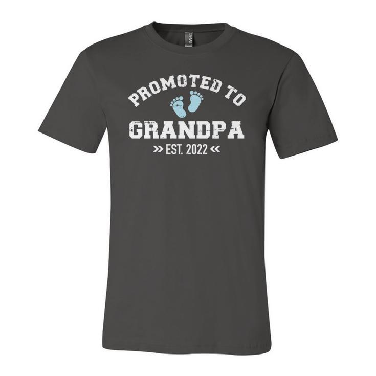 Promoted To Grandpa Est 2022 Ver2 Jersey T-Shirt