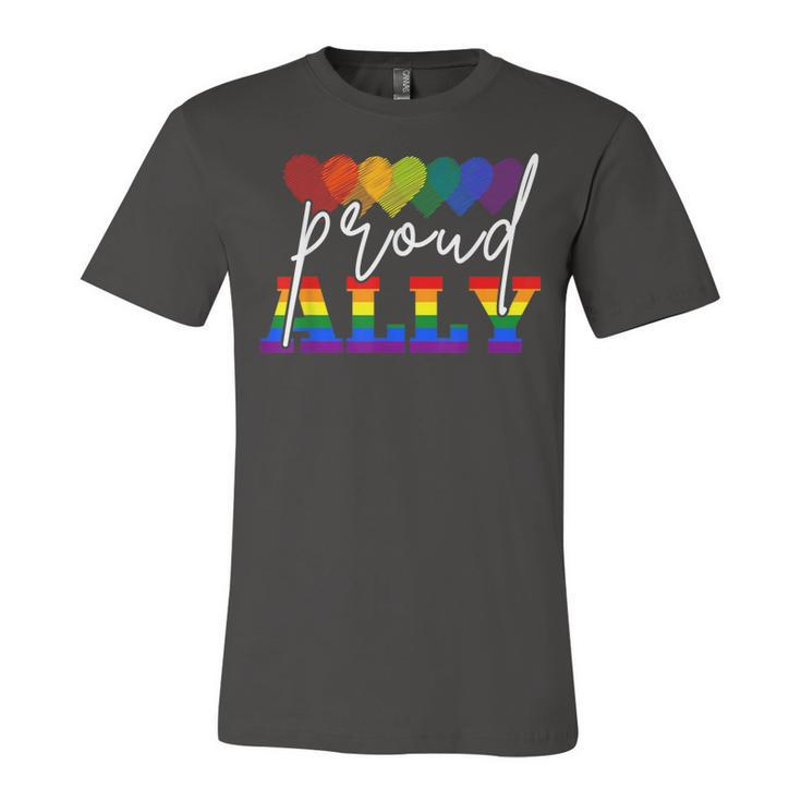 Proud Ally Ill Be There For You Lgbt Jersey T-Shirt