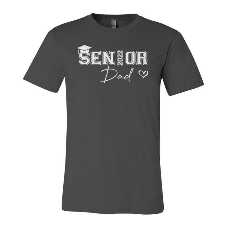 Proud Dad Cute Heart Graduate Senior 2022 Ver2 Jersey T-Shirt