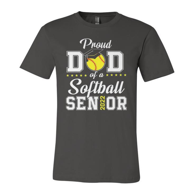 Proud Dad Of A Softball Senior 2022 Class Of 2022 Jersey T-Shirt