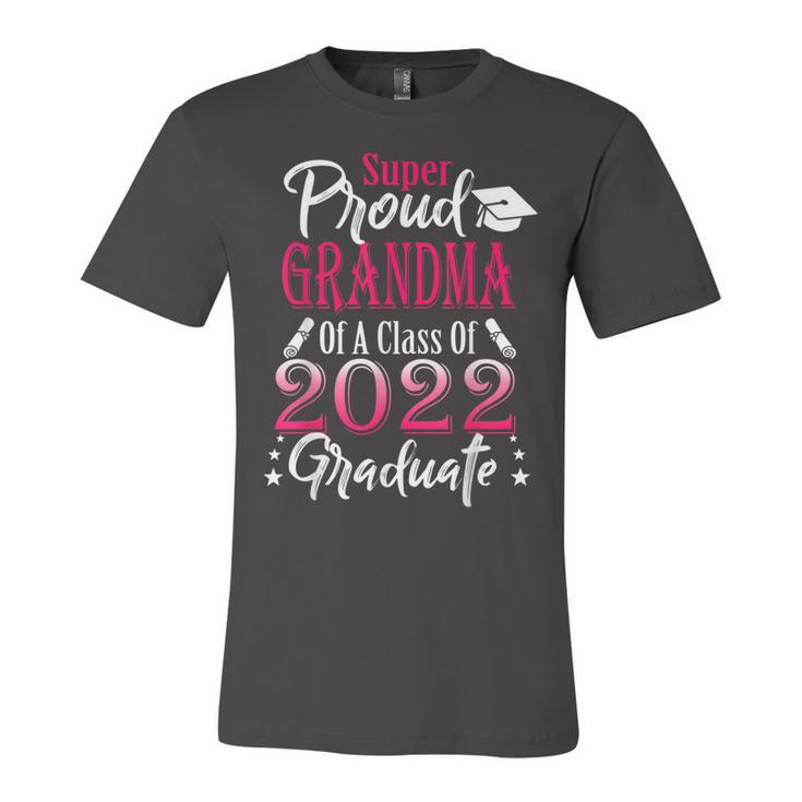 Proud Grandma Of A 2022 Graduate Class Of 2022 Graduation Jersey T-Shirt