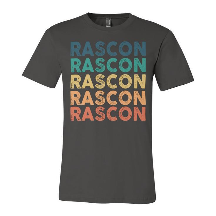 Rascon Name Shirt Rascon Family Name V2 Unisex Jersey Short Sleeve Crewneck Tshirt