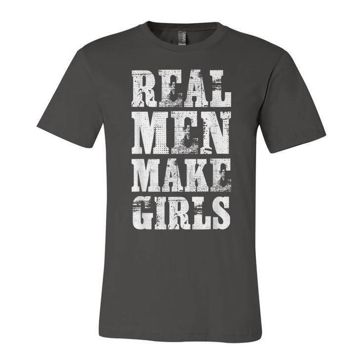 Real Daughter Fathers Day Dad Jersey T-Shirt