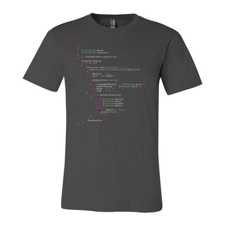 The Real Life Coding Lover Jersey T-Shirt