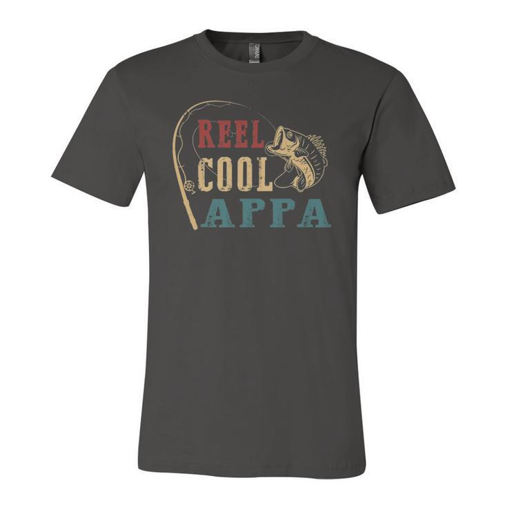 Reel Cool Appa Fishing Fathers Day Jersey T-Shirt