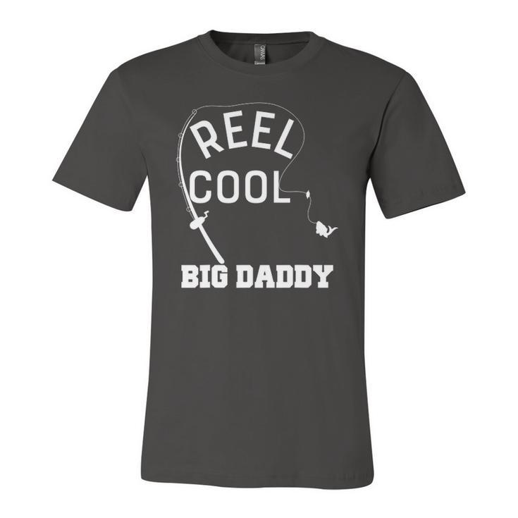 Reel Cool Big Daddy Fishing Fathers Day Jersey T-Shirt