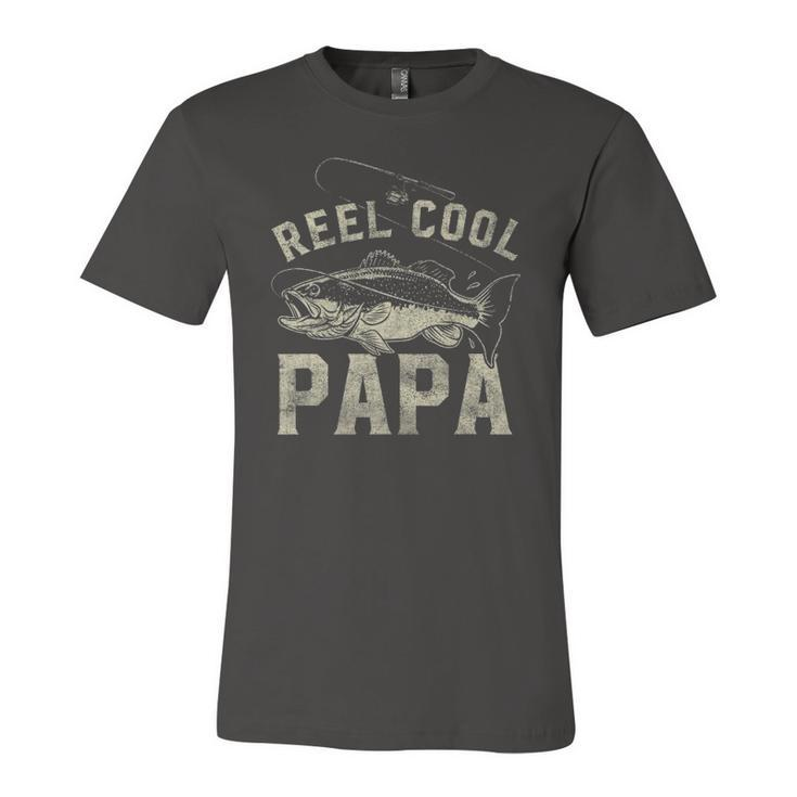 Reel Cool Papa Fathers Day Jersey T-Shirt